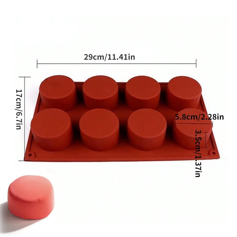 Silicone Cake Molds Cookie Chocolate Bar Molds Easy Release Durable Rectangle Candy Mold Pudding Butter Baking Accessories