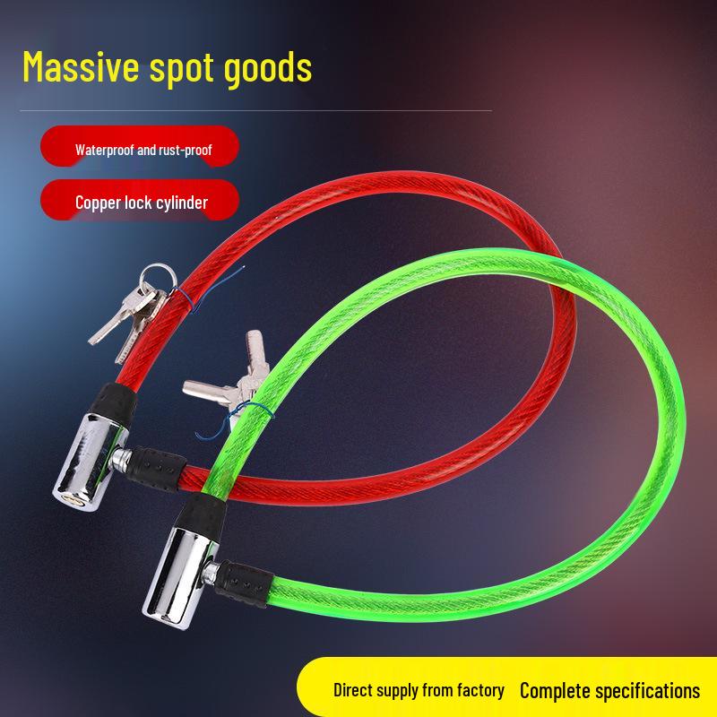 Portable Anti-theft Chain Lock for Bikes & E-vehicles