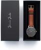 Jaimie Jacobs UHR Schwabing Midnight, Sunrise Watch, Made In Germany (Dial Black, Case Rose Gold)