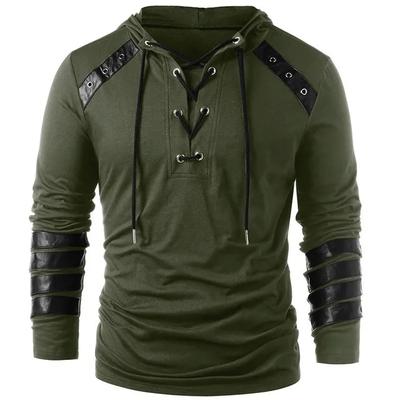 Spring and Autumn Hooded Men's Casual Sweater Jacket Fashion Personality Casual Sweatshirt Hoodie