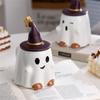 Unique 3D Goblins Themed Ceramic Mugs Large Capacity Halloween Gift Coffee Cup For Hot Chocolate Teas Halloween Gift