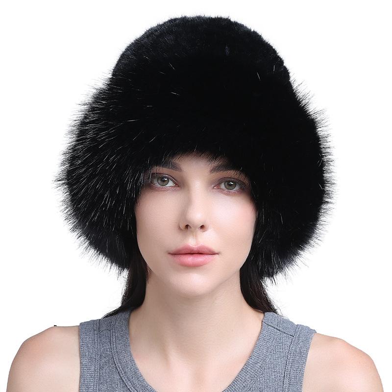 

Ziqiu Winter Warm And Cold Proof Woven Hat