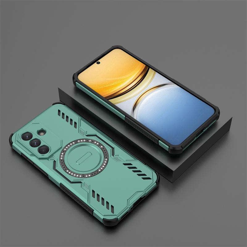 For Samsung Galaxy A37 Case For Samsung A37 Anti-knock Armor Magnetic Adsorption Wireless Charge Back Cover For Samsung A37 Case