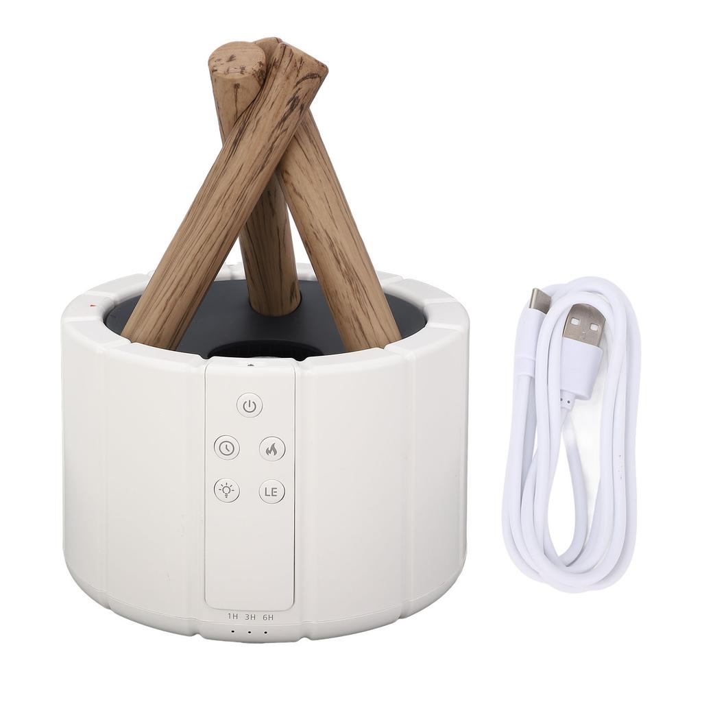 מפיץ ריח מדורה 250 מ"ל מפיץ ריח להבת מדורה חדשני מכשיר אדים מדמה מדורה לבית