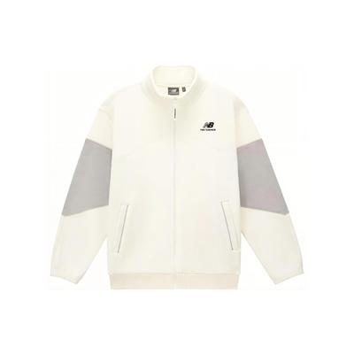 New Balance Sports Life Collection Jackets Unisex White Stand Collar Moderate Other (Unisex) Jackets 6DD38811 IV