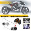 Universal Motorcycle Windshield Extender Motorcycle Windshield Motorcycle Windshield For BMW KAWASAKI YAMAHA HONDA SUZUKI