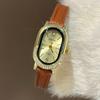 Orologio da Donna Barsh Piccola Lusso Casual Versatile Ovale Temperamento Premium Retrò Studente Orologio al Quarzo