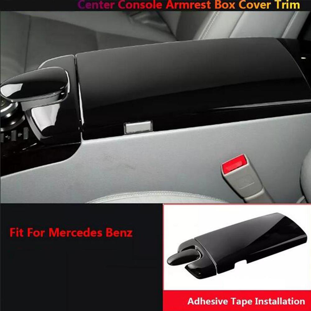 

Car Center Console Armrest Box Cover Trims For Mercedes Benz