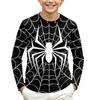 Kids Long Sleeve Neck T-Shirt Graphic Print Casual Everyday Top