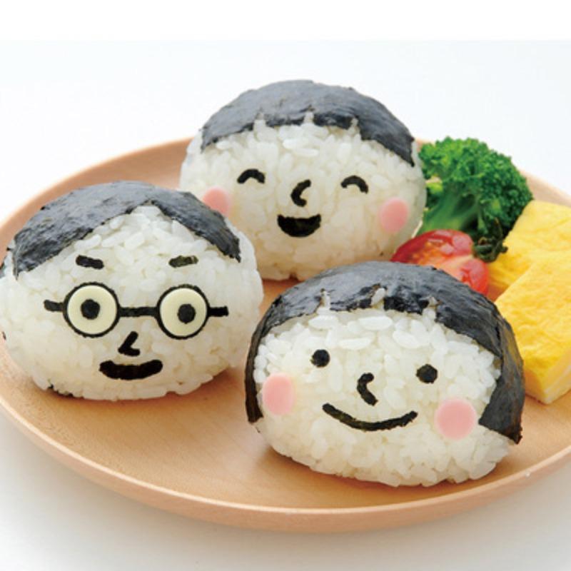 1pc Bento Rice Ball Mold 7 Ball Shaped Onigiri Maker with Handle for Kitchen DIY Sushi Bento Making Tool