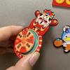 Rotatable Magnetic God of Wealth Fridge Sticker: A Must-Have Blessings Gift