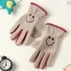 Children's Warm Gloves Plus Fleece Cold-proof Gloves