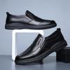 2025 Men's Soft Leather Non-Slip Casual Loafers - Formal & Business Style