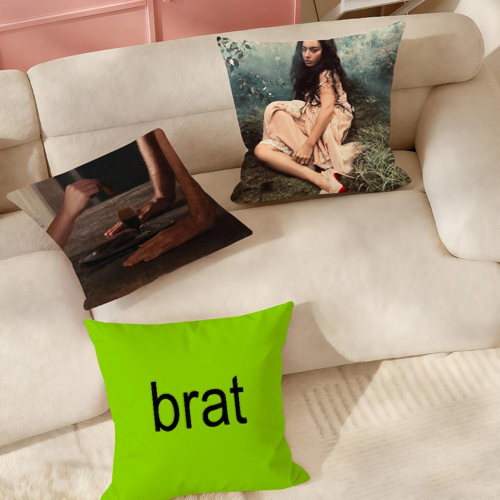 CCharli XCX Wuthering Heights Pillow Case Suitable For Bedrooms Living Rooms Cars Home Decoration