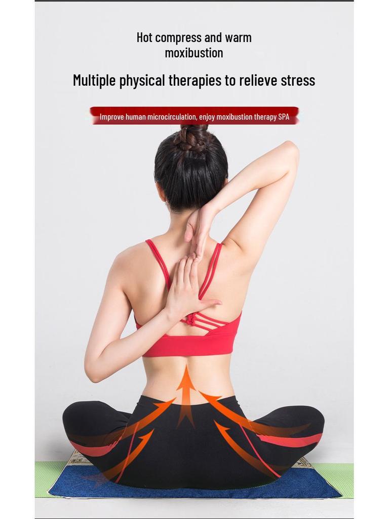 Elektrisches Beifuß-Heizsitzkissen für Herbst/Winter – Home/Office Hüft-Moxibustion Warmkompressen-Pad