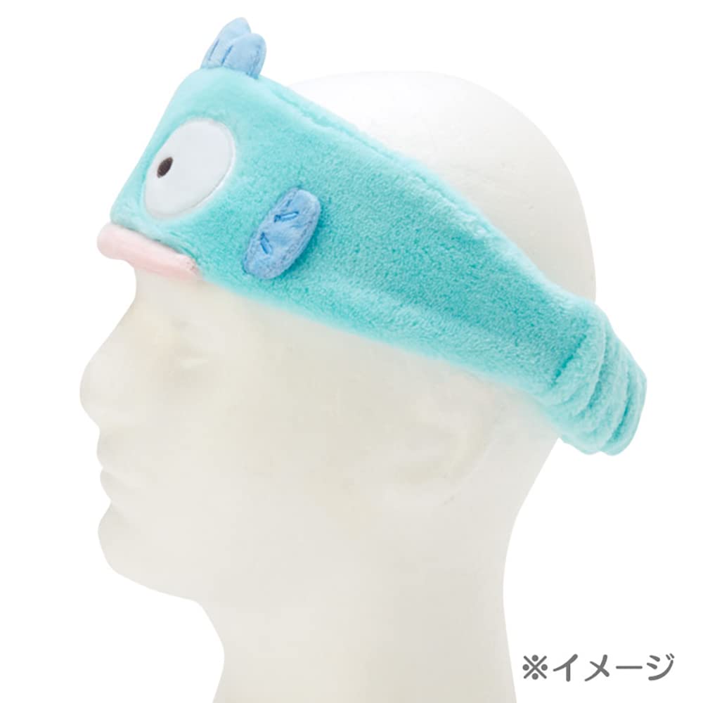 Sanrio Sanrio Hair Band Hair Turban Headband Green Hangyodon Face Wash Makeup Free Size Girls Character 986224 SANRIO (SANRIO)
