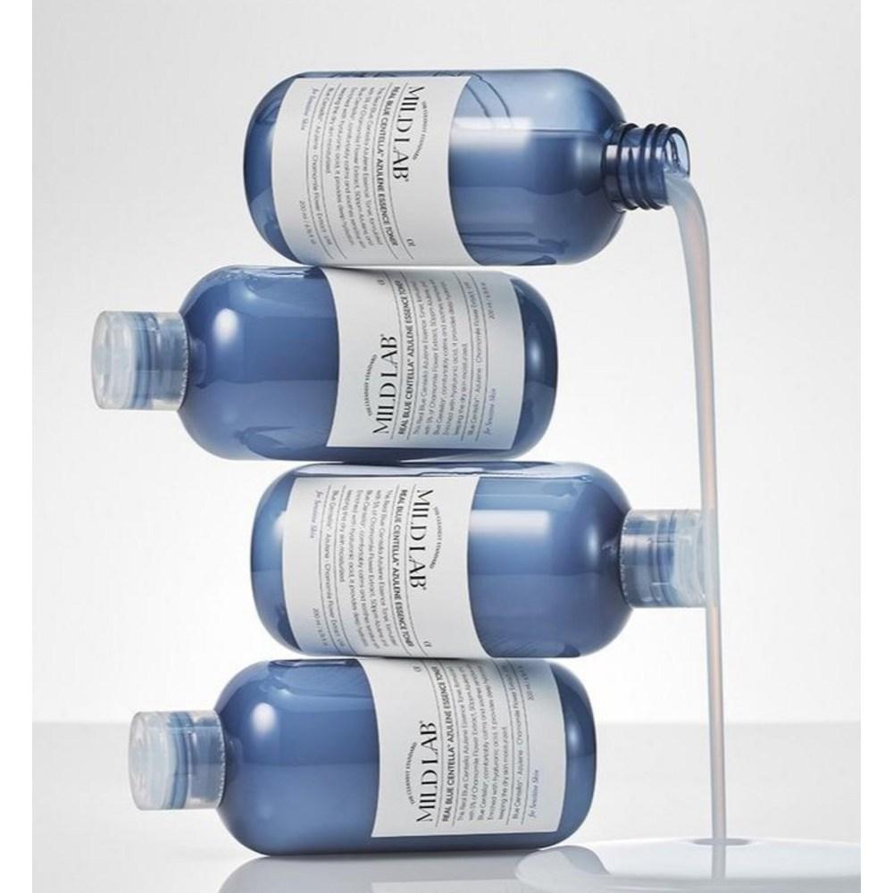 Mild Lab Real Blue Centella Azulene Essence Toner, 1 pack, 200ml