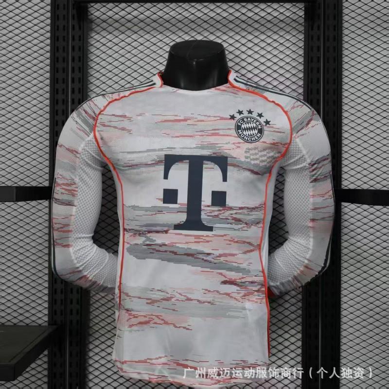 2025-2026 Player Version Long Sleeve Soccer Jersey Mexico Chelsea Portugal England Germany Inter Milan Barcelona