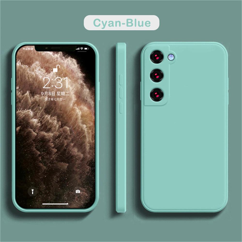 

роскошный чехол из жидкого силикона для Samsung S25 S24 Galaxy S20 S21 S22 S23 FE Plus Note10 20 A52 A31 A41 A71 A51 A72 A70 A50 Coque For Galaxy S25 Plus