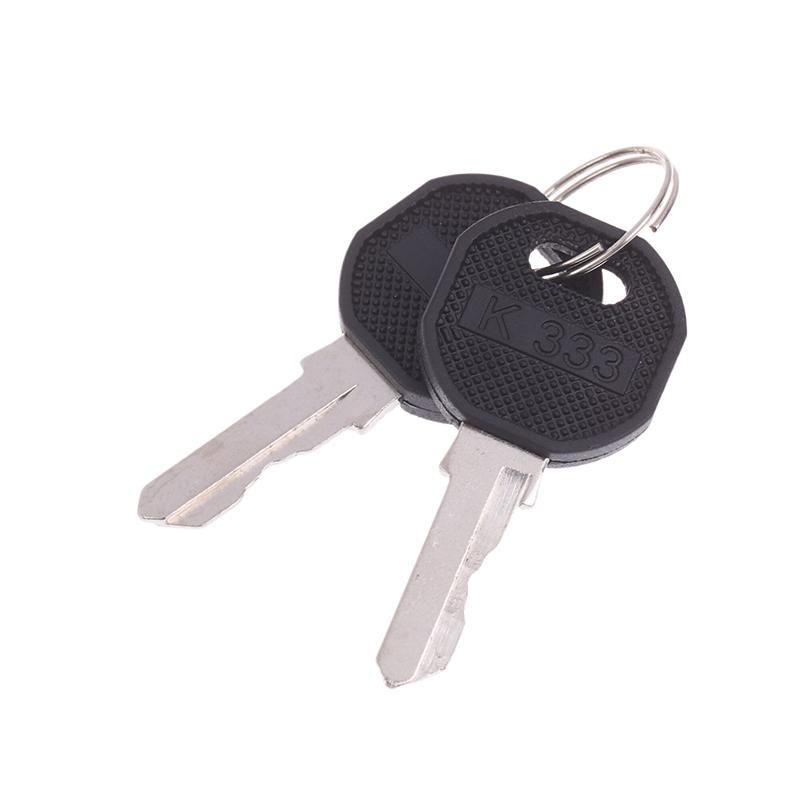 2 Pcs K333 Keys Caravan Locker Key For Emka Ek333 Elddis Front Gas Locker Key Ek 333 Ms300 Series Cabinet Lock Key