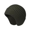 Outdoor Knitted Hat for Men - Thickened Warm Earflap Beanie Women's Face-Slimming Knitted Beanie