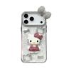 Cute Cartoon KT Cat for Apple 17 Mobile Phone Case 16ProMax Shell Pattern 15 Rhinestone 14 Lanyard Protective Case