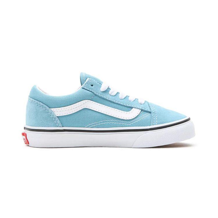 Vans Old Skool Canvas Low top Kids' Skateboarding Shoes Light Blue Children Aged 3 7 Years Old VN0A4BUU33L