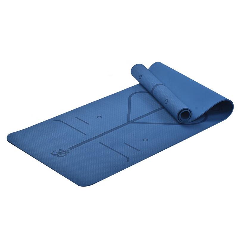 Yimai Thickened Yoga Mat with Posture Lines