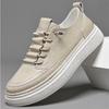 Modische Neue Khaki Herren Outdoor Oxford Schuhe Massage Sohle Herren Echtleder Schuhe Lässige Sportschuhe Rutschfest