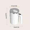 380ML Automatic Mixer Cup Rechargeable Electric Coffee Mug Self Stirring Coffee Mug  Food-Safe Use