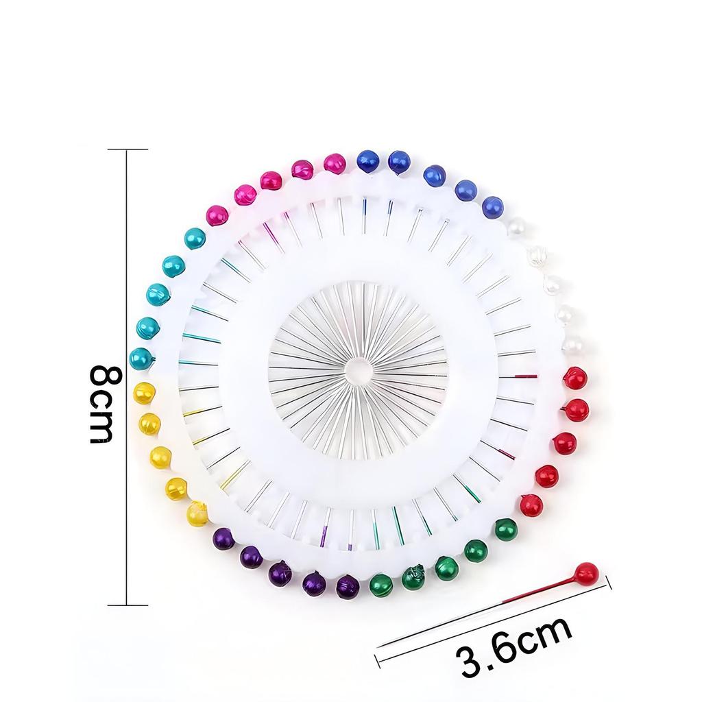 Colorful Large-Head Positioning Pins for Jewelry Decoration