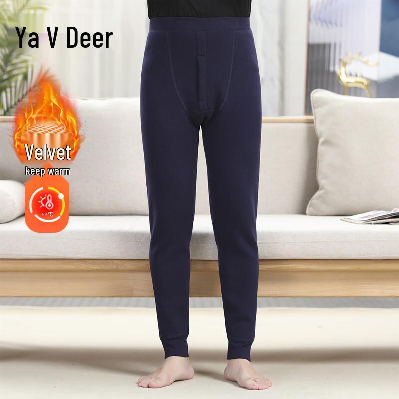 Мужские утепленные термо-кальсоны Yalu с высокой талией XL