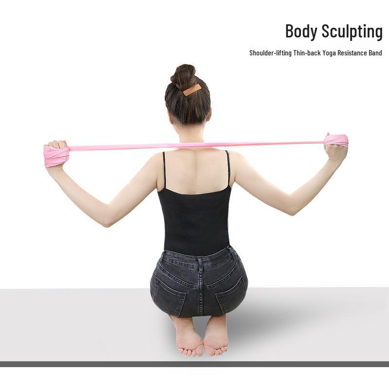Yoga Resistance Band for Shoulder, Back, and Glute Training