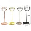 4-Pack 8.5cm Wire Table Number Holders – Versatile Place Card, Photo, and Memo Clips for Events & Displays