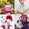 12/24Pcs Mini Pop Fidget Toy Pack Kit Keychain Stress Relief Hand Toys Party Favors Offi Desk Toy for Kids Adults Brinquedos