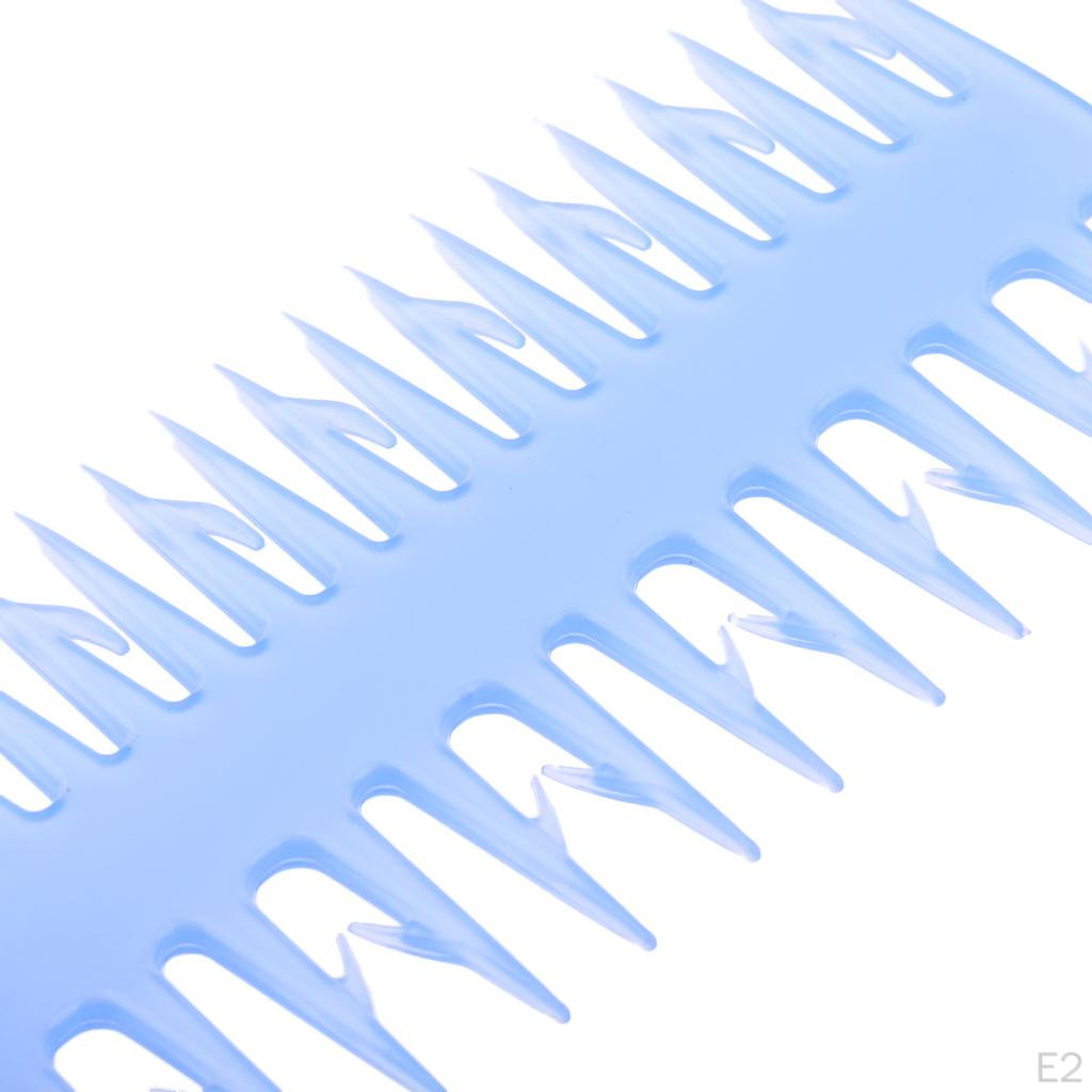 Dyeing Brush To Highlight Fine And Wide Comb For