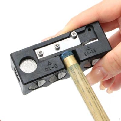 Snooker Cue Tip Shaper Repair Tool Pool Table Accessories 3.1x1.1x1.1inch Multipurpose Compact