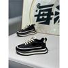 Every Trendy Autumn New Low-top Leather Surface Comfortable Casual Soft Bottom Korean Belt