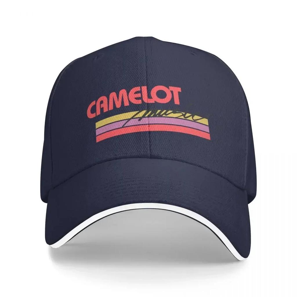 Camelot Music Retro Record Store Baseball Cap foam party Hat Golf Wear Luxury Brand fashionable For Women Unisexs