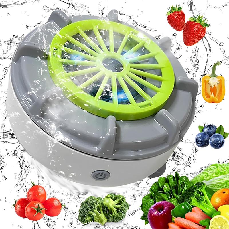 Efficient Portable Fruit And Vegetable Washers, Fruit And Vegetable Wash, Usb Automatic Washer Spinner Machine For Cleaning