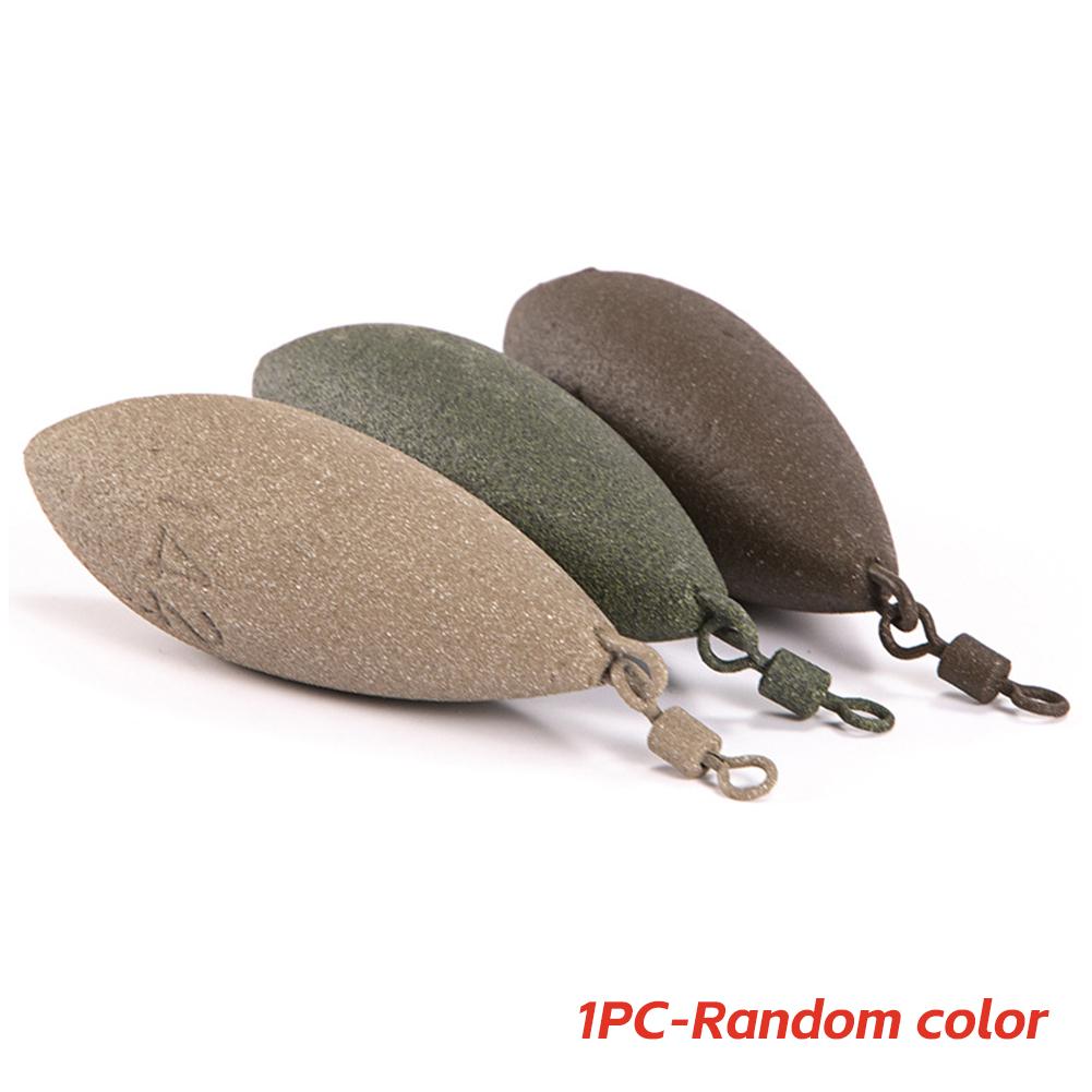 1PC 142G Ouli Fishing Fishing Lead Pendant With Rotating Ring Anti-Hanging Bottom Anti-Winding Lancet Square Lead Pendant