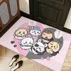 Cartoon C-chiika-waS Carpet Bathroom Anti-slip Mat Door Mat Home Decoration Mat Entrance Door Mat Scratch-resistant Door Mat