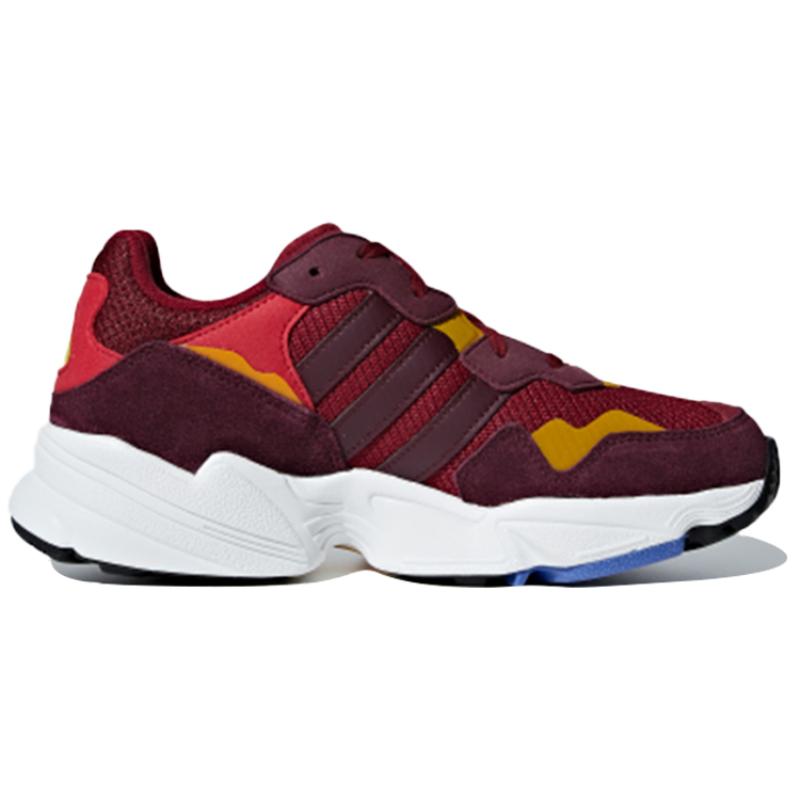 Adidas Originals Yung 96 J Cushioning Kids Lifestyle Shoes Light Chestnut Red Teenagers Sneakers DB2795