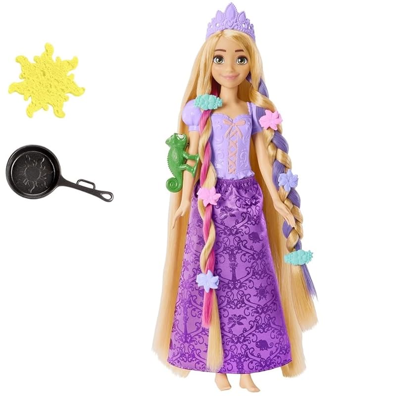 

Mattel Disney/Disney Princess Принцесса) Рапунцель (набор для укладки волос) [кукла-наряд] [Кукла, набор аксессуаров] [от 3 лет] [Подарок] HLW18