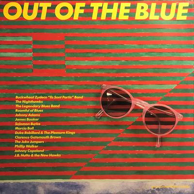 LP Record VARIOUS  Out Of The Blue AN03 Rounder Records 1984 US Blues Used
