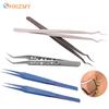 1PCS 3D Lashes DIY Eyelash Extension Opening Pliers Precision Isolated Eyelash Extension Tweezers Mouth Separation Tweezers Tool