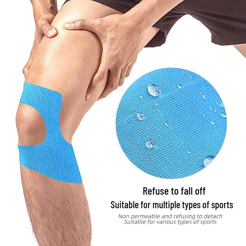 Irregular Shape Elastic Kinesiology Tape Anti-Chafing Knee Support Patch