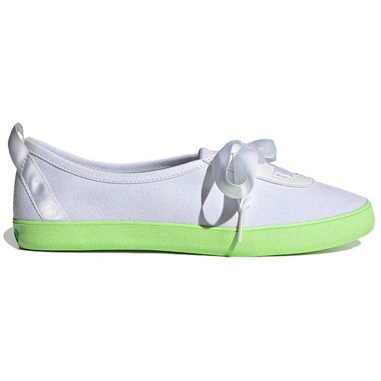 Adidas Neo Courtitude Low-Top Skate Shoes Women Sneakers White Green EG9042