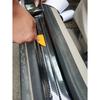5/10cm DIY 3D Black Carbon Fiber Vinyl Car Wrap Sheet Roll Film Sticker Decal Door Sill Anti-Scratch Protector Tape Film