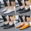 Schuhe Frühjahrs- und Sommerschuhe Doudou Schuhe lässige faule Schuhe Lederschuhe